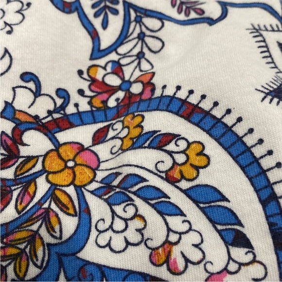 Robert Graham Paisley colorful abstract print short sleeve tee shirt size large - Picture 8 of 11